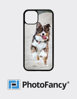 PhotoFancy Hülle mit Hund