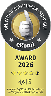 Siegel eKomi Award 2026 Auszeichnung 4,6/5