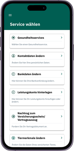 Überblick - Services in der App