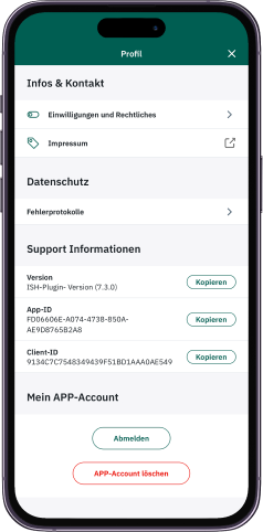 Nutzerkonto löschen