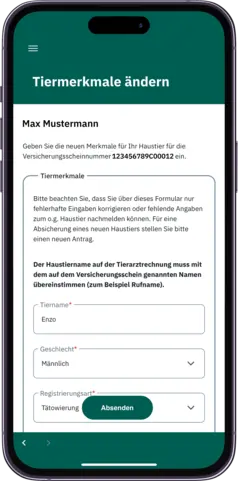 Elektronische Lohnsteuerabzugsmerkmale in der App