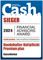 Bewertung unserer Tierhalter-Haftpflicht Hund durch Ascore: Herausragend