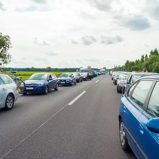 Rettungsgasse