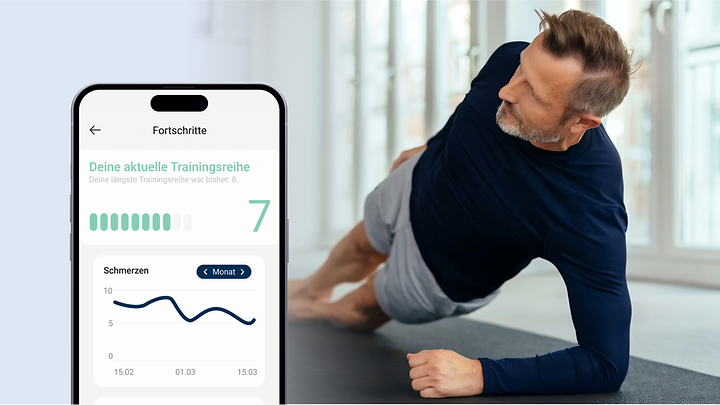 Digitaler Begleiter bei Schmerzen des Bewegungsapparates: App 