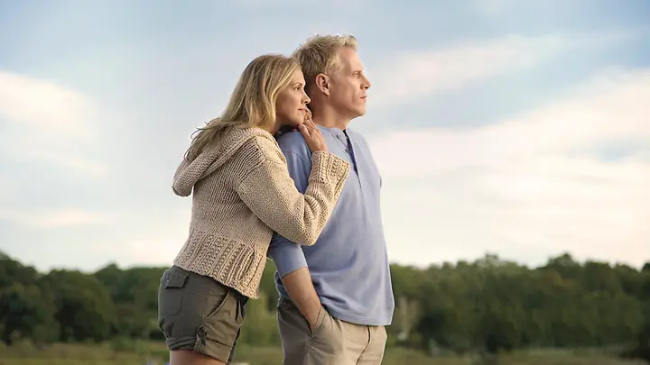 Mann und Frau: Emotionale Unterstützung von Krebspatienten 