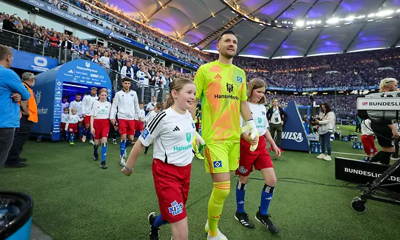 HSV Auflaufkinder