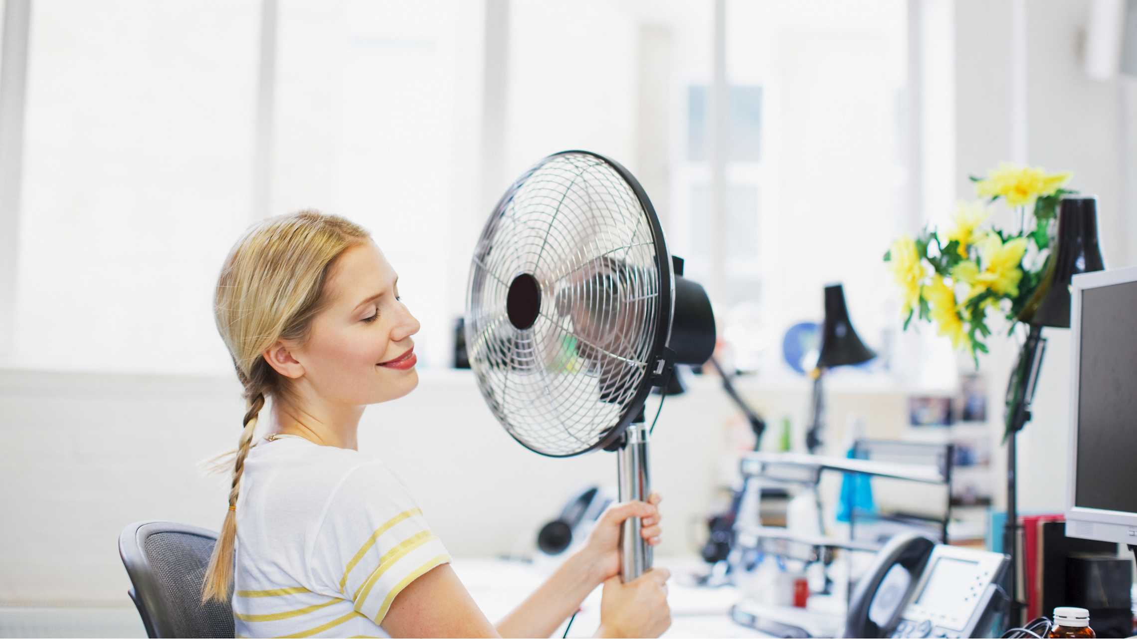 Hitze im Büro Tipps und Hinweise HanseMerkur